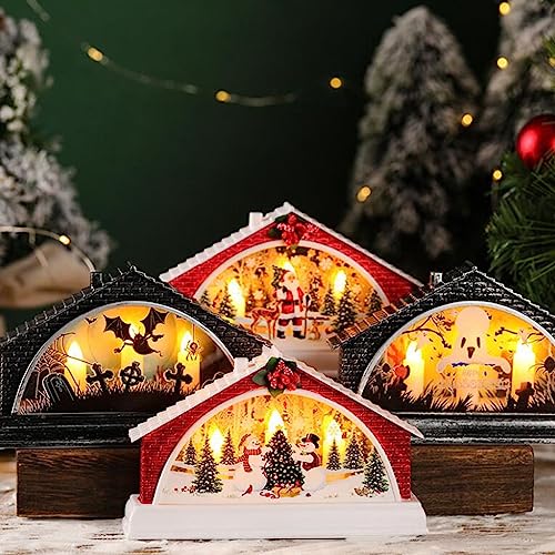 SECRET DESIRE Christmas Candle Tea Light Home Decoration for Xmas Santa Claus