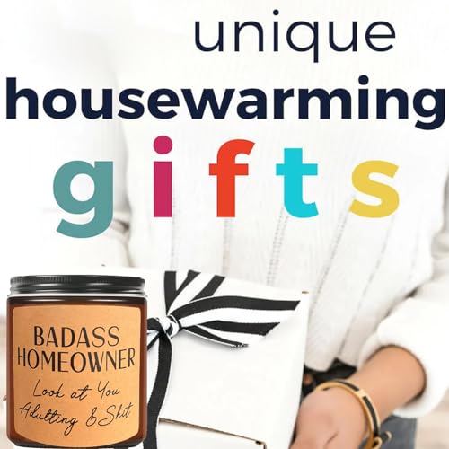 Candles Gifts for Home - House Warming Gifts New Home Women Men - Funny Housewarming Gifts for New House - New Home Candle for homeowner