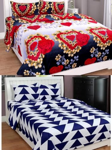 Multicolor Bedsheets Combo