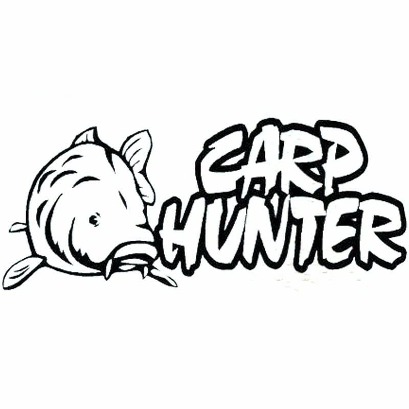 GADGETS WRAP Vinyl Wall Decal Sticker Car Styling Carp Hunter Fishing Vinyl Stickers