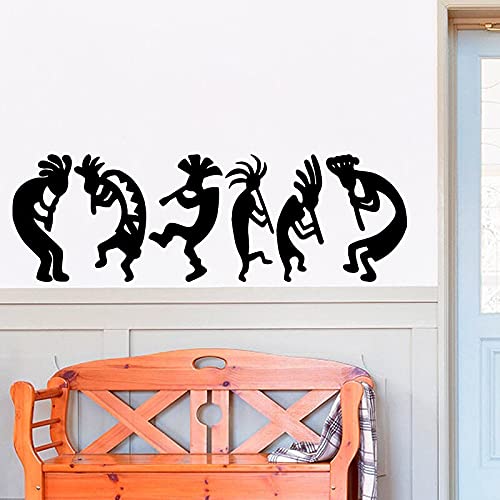 GADGETS WRAP Vinyl Decal Sticker Kokopell Southwest Men Trible (Item Finish Size : 110cm x 35cm)