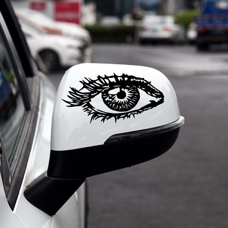 GADGETS WRAP Vinyl Wall Decal Sticker Sexy Beautiful Lively Cute Eye Fashion Design Car