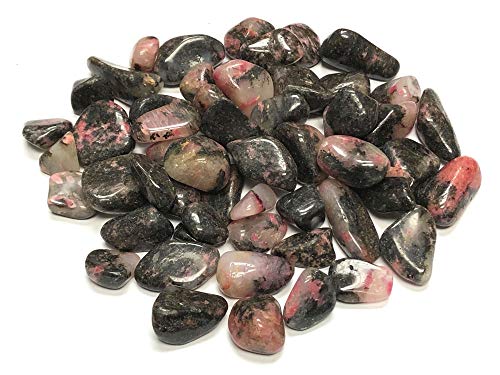 Zentron Crystal Collection: 1 Pound Tumbled Rhodonite