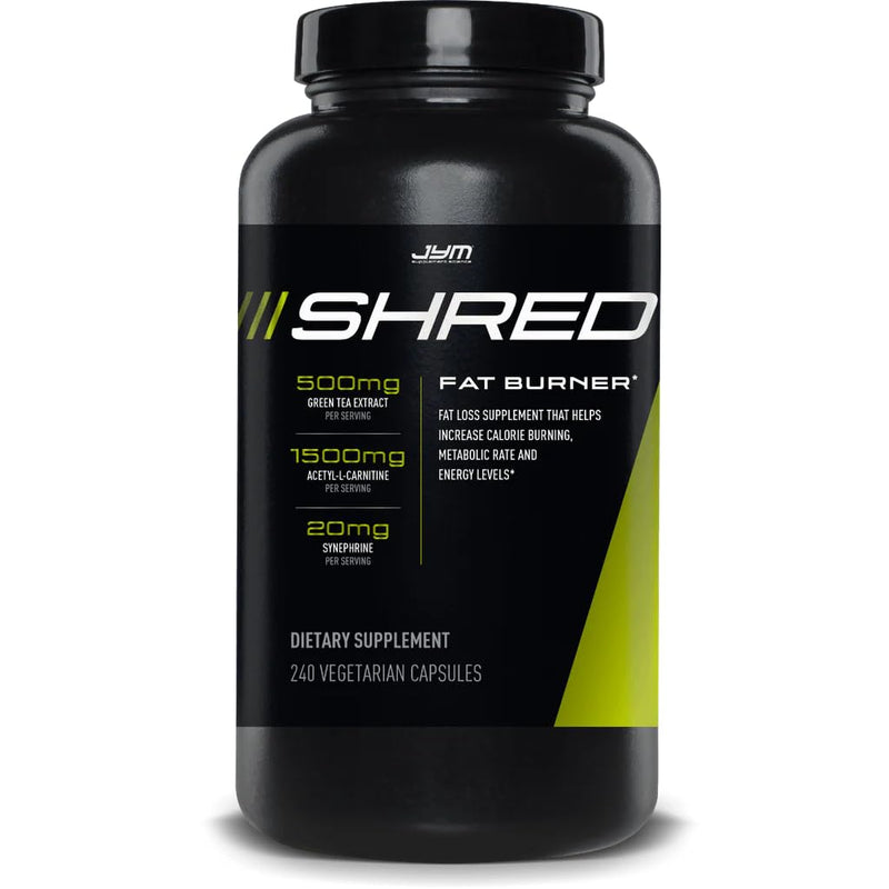 JYM Shred Fat Burner - 240 Vegeterian Capsules