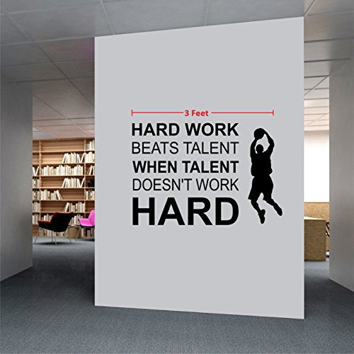 Asmi Collections Self Adhesive Wall Stickers Success Motivational Quotes AT038