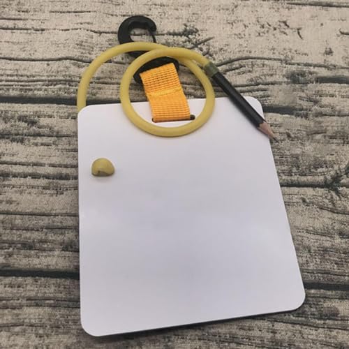 CALANDIS™ Underwater Writing Slate Scuba Writing Slate for Swimming Water Sports Diver | Scuba Snorkeling | Scuba Snorkeling | Water Sports