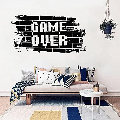 GADGETS WRAP Vinyl Decal Sticker Game Over (Item Finish Size : 81cm x 42cm)