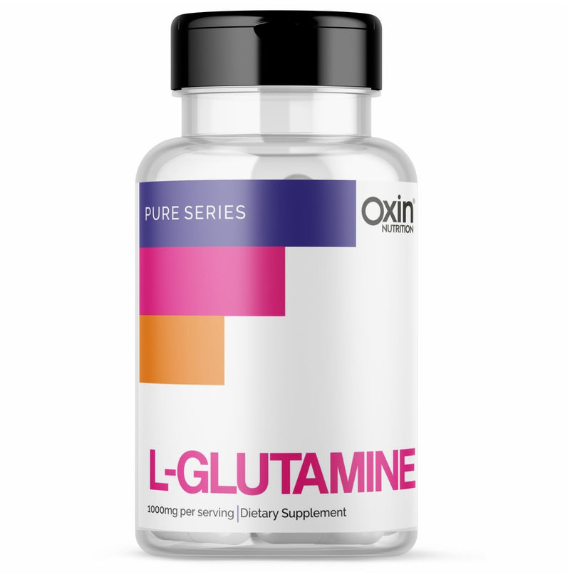 Oxin Nutrition L Glutamine 1000mg Capsules (30 Capsules)