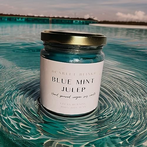 Scarlet Blinks Citrus Sorbet Candles | Jasmine Elixir Candles | Blue Mint Candles | Soy Wax Candles | Aroma Therapy Candles | Burning Time:- 45 HRS Pack of 3