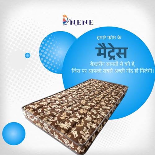 Nene Dual Comfort Mattress, with Soft Foam, Foami Mattress, Bed Mattress, with Superior Comfort (72X35X5)