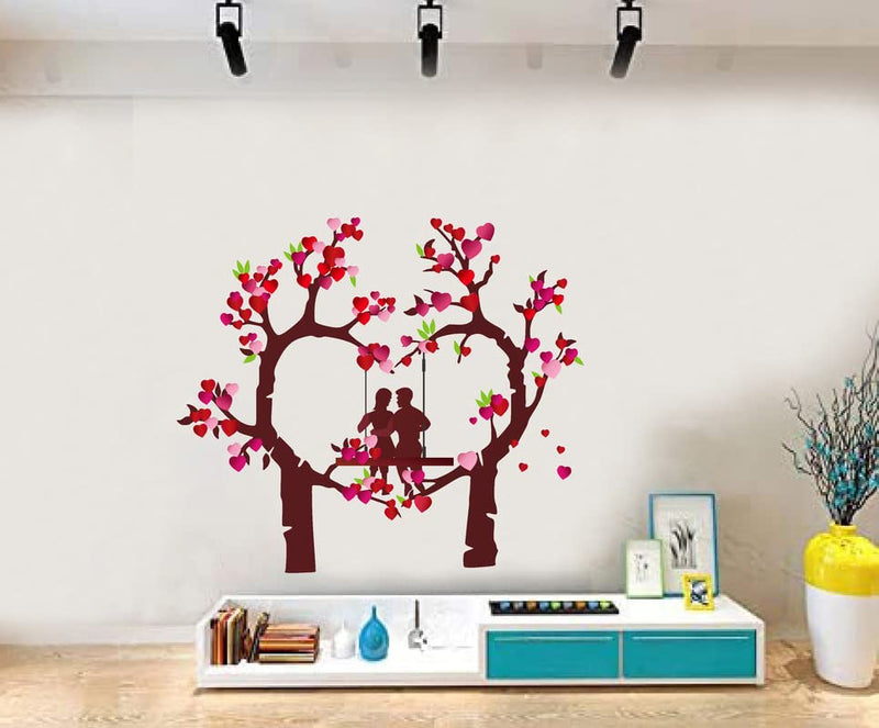 Decoreative Love Couple Tree Wall Sticker