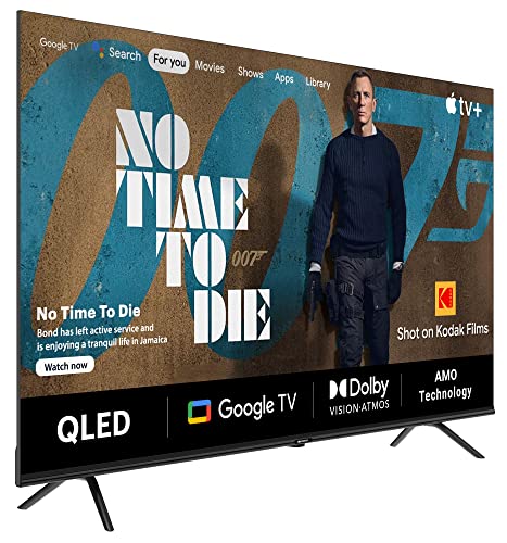 Kodak 139 Cm (55 Inches) Matrix Series 4K Ultra Hd Smart QLED Google Tv 55Mt5022, Black