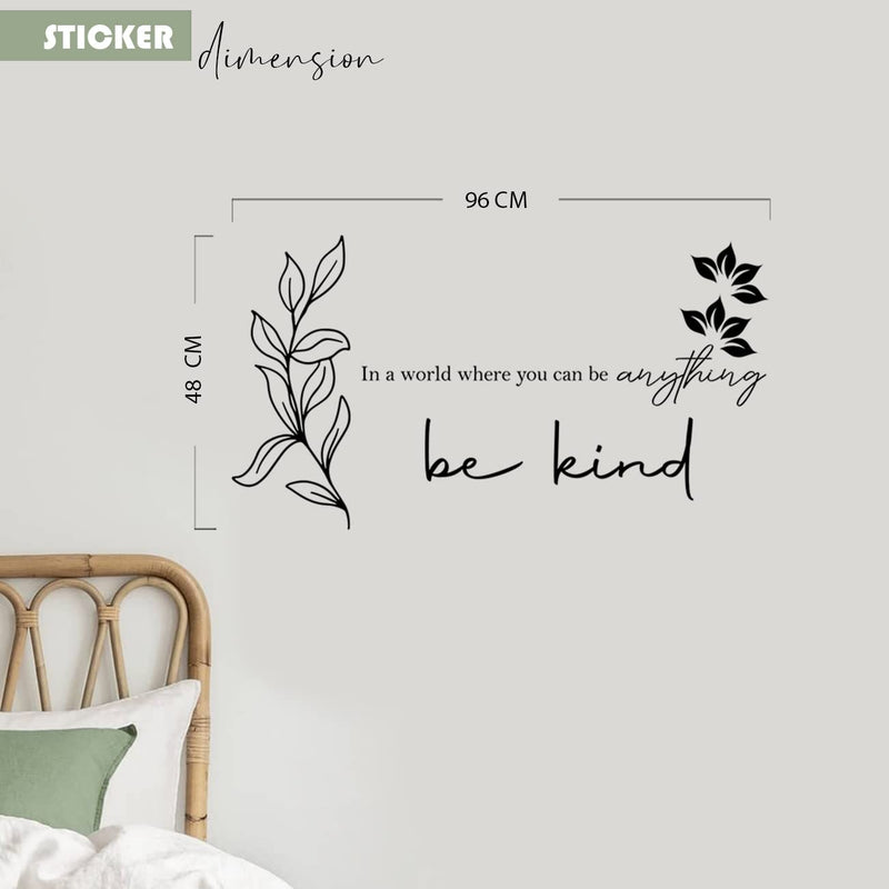 Kotart Motivational Quotes Wall Stickers for Home and Office - Inspirational Quotes Wall Decals for Study Room Decor (48 x 96 cm, PVC) (Quotes-2)