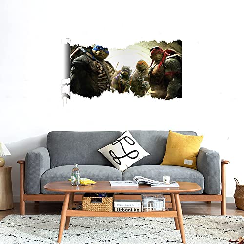 GADGETS WRAP Printed Wall Decal Sticker Scratched Paper Style Wall Decal (90cm x 50cm) - Mutant (2)