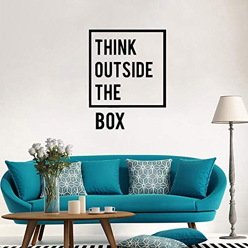 GADGETS WRAP Wall Decal Vinyl Sticker Wall Decoration - Creative Thinking Inspirational Quotes Wall