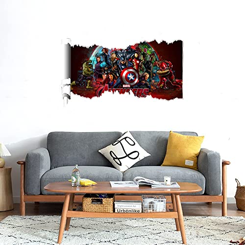 GADGETS WRAP Printed Wall Decal Sticker Scratched Paper Style Wall Decal (90cm x 50cm) - Marvel Studios Avengers Age of Ultron 2015