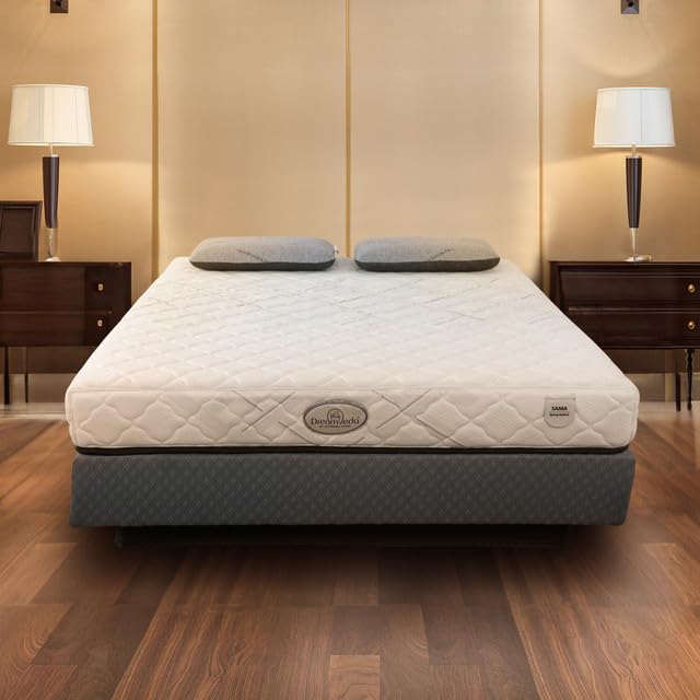 Dreamveda Sama™ 8 Inches King Size Pocket Spring with Memory Foam Mattress | Luxurious Soft Comfort (72X72X8 Inches)