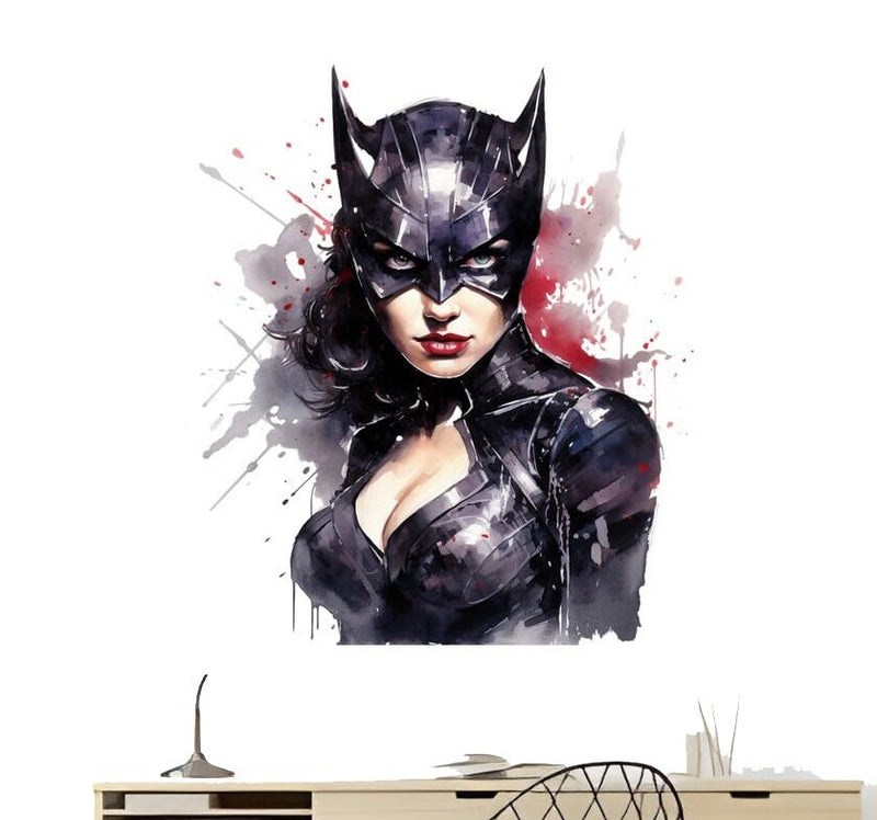 JVERF - Cat Woman | Wall Stickers for Kids