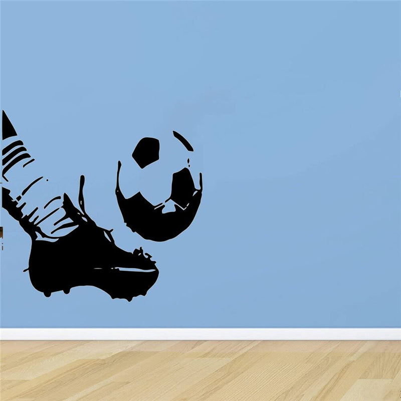 GADGETS WRAP Vinyl Decal Sticker Artistic Football (Item Finish Size : 60cm x 58cm)