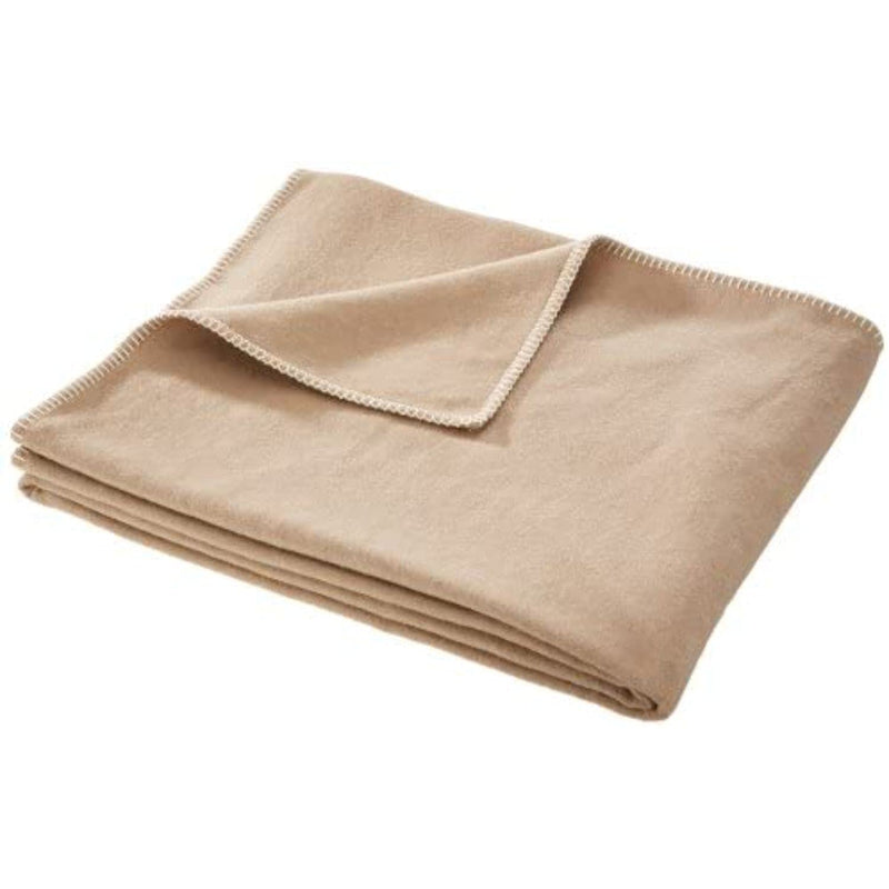 Supreme Home Collective Plain Polar Fleece Blanket Single Bed Blanket (Beige)