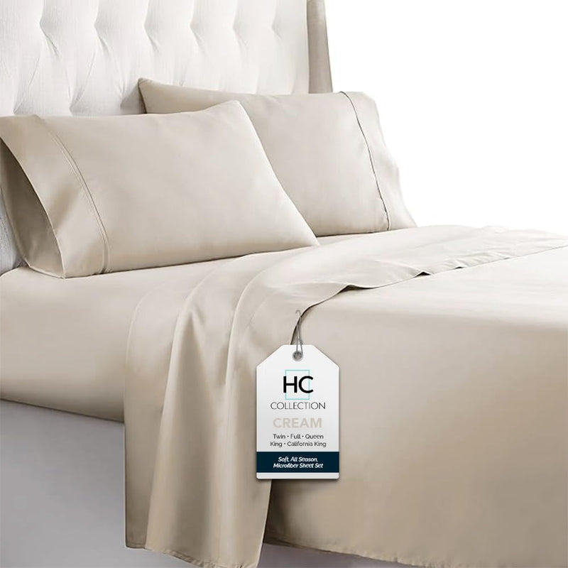 HC Collection Hotel Luxury Bed Sheets Set-SALE TODAY ONLY!