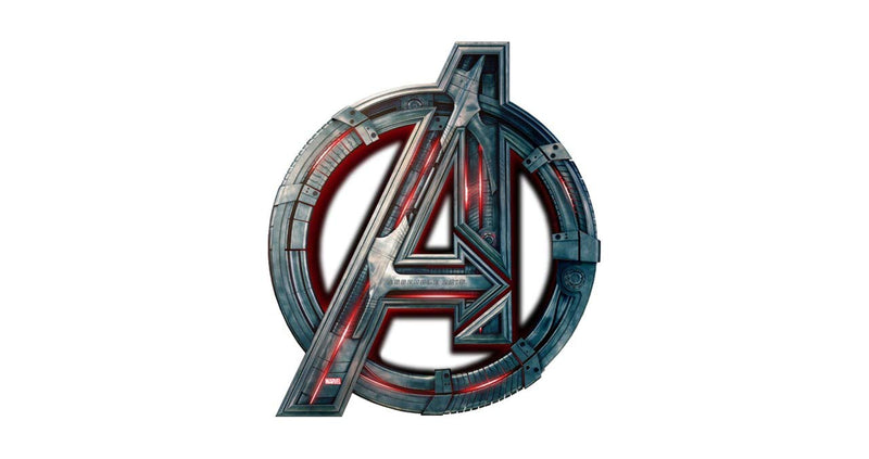 DivineDesigns™ Avengers Logo Sticker | Wall Sticker for Living Room/Bedroom/Office and All Decorative Stickers