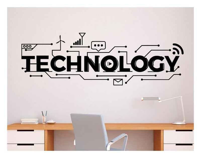 GADGETS WRAP Technical Identification Wall Decoration Decal Sticker