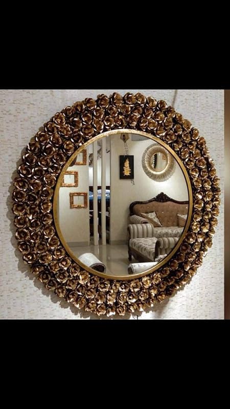 V HOME DECOR ROSE MIRROR