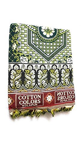 Cotton Colors Solapuri Chaddar - Authentic Designed 100% Cotton