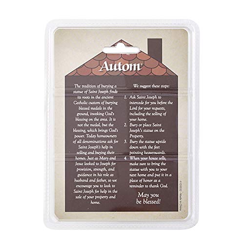 Autom Saint Joseph Home Seller Kit with Statue and Instructions