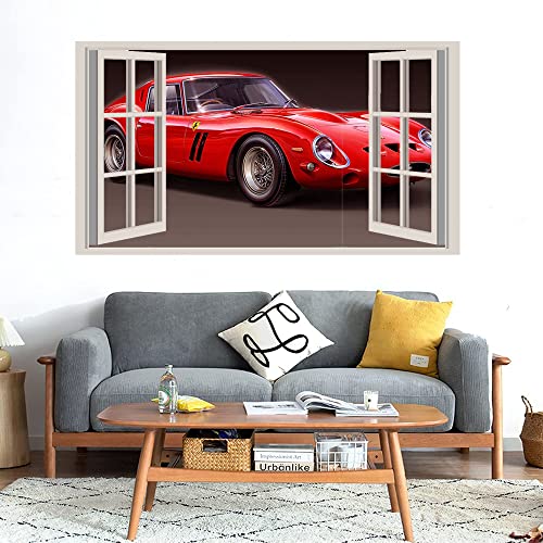 GADGETS WRAP Printed Wall Decal Sticker Fake Window Style Decal (90cm x 50cm) - The Toy