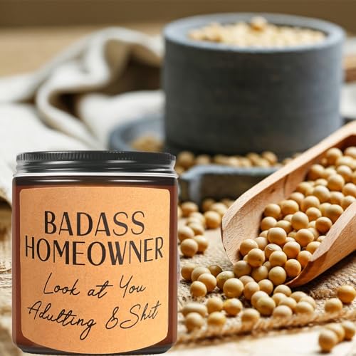 Candles Gifts for Home - House Warming Gifts New Home Women Men - Funny Housewarming Gifts for New House - New Home Candle for homeowner