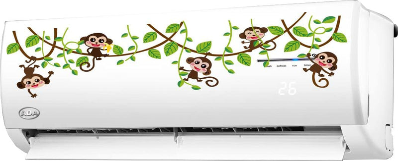 Delight Art Hanging Monkeys A.C. Sticker Size - (90 * 20) cm Model id - (DAMC00691L)