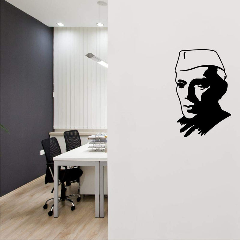 Wallstick Jawaharlal Nehru wallstickers (Vinyl 100 cm x 65 cm)