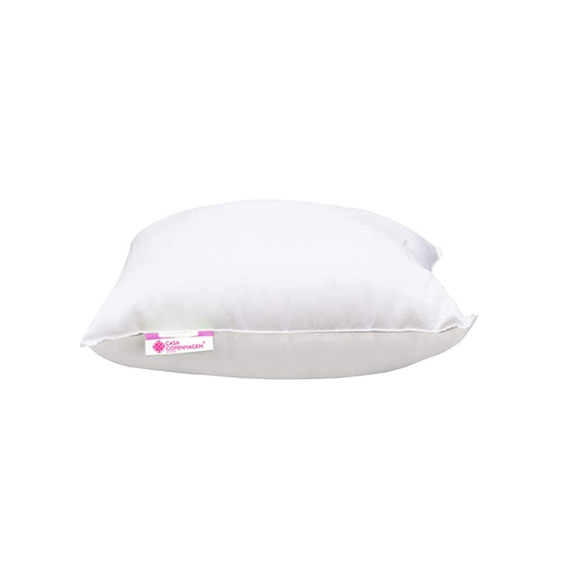 Casa Copenhagen RZ1 Collection Premium Soft Pillows Fillers/Inserts - White (12x12 inch)