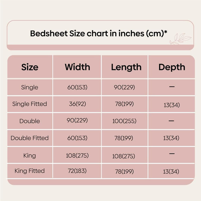 Haus & Kinder 100% Cotton Bed Sheet for King Size Bed, 1 King Size Bedsheet Cotton (108 X 108 Inches) with 2 Pillow Covers | 186 TC Bedsheet for Double Bed King Size | Grey