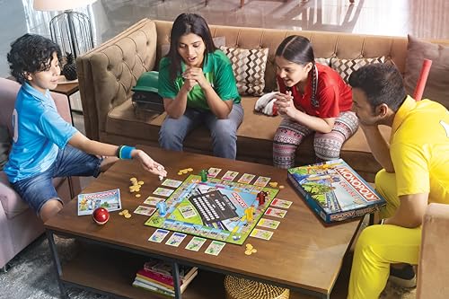 Monopoly Cricket Board Game | Cricket-Themed Monopoly Board Game for Families and Kids | for Ages 8+ | for 2 to 6 Players | Birthday Gift for Kids & Families