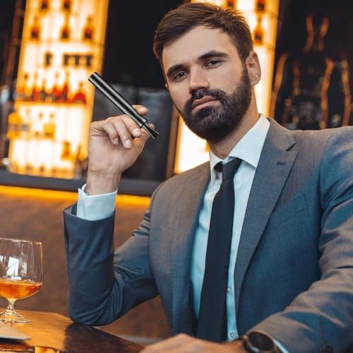 kesig® Hand-Held Odour-Proof for Dads Gift Ashtray Smoking Outdoor Car,Car Ashtray Portable Metal Mini Smokeless Ashtray