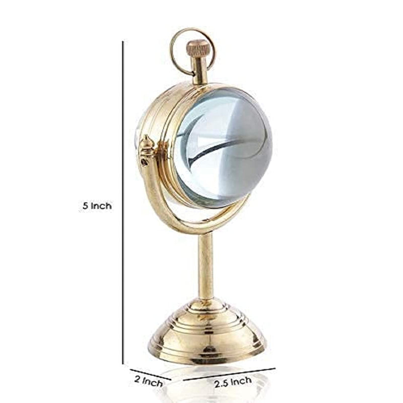 Vintage collection Brass Table Clock B