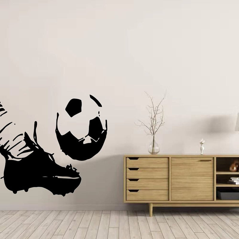 GADGETS WRAP Vinyl Decal Sticker Artistic Football (Item Finish Size : 60cm x 58cm)