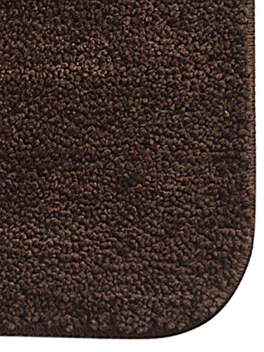 SKIVE Polyester Mats Runner with Anti Skid Backing (Coffee, 40 x 120 & 40 x 60 cm) - Set of 2