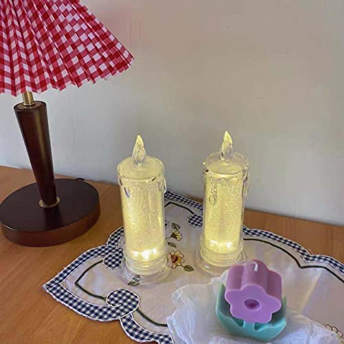 ATORSE® Decorative Simulation Candle Romantic Electronic Candle for Halloween Garden