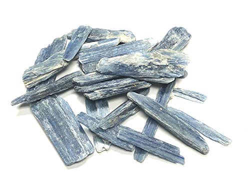 Zentron Crystal Collection: 1 Pound Rough Natural Blue Kyanite Stones