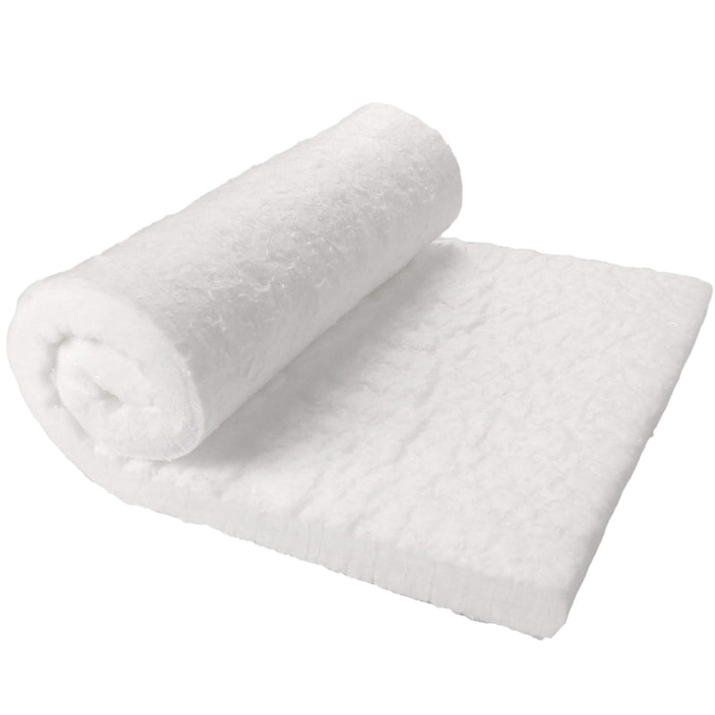 Ceramic Fiber Blanket Density - High-Temperature Thermal Insulation (24" x 12" x 1", 2300 F)