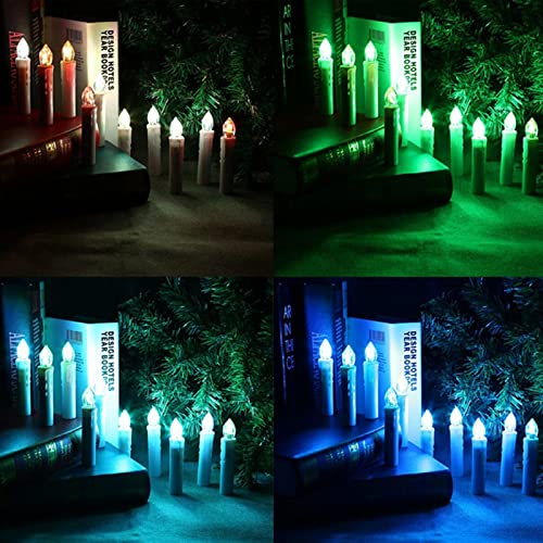 ATORSE® 10 Led Electric Flameless Window Candle Lights Remote Control Wedding Decor