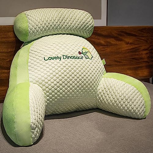 CLUB BOLLYWOOD® Lumbar Pillow Washable Embroidery Waist Rest Cushion for Bedroom Sofa Office Green M | Home D?©cor | Pillows | Pillows | Pillows | 1 Plush Pillow