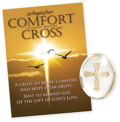 Angelstar 8744 Comfort Cross Worry Stone, 1-1/2-Inch