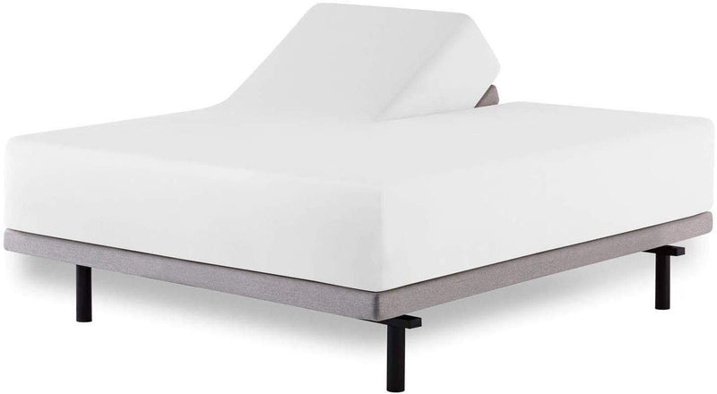 Top Split King Sheets Sets for Adjustable Bed-Sleep Number Sheets Split Top King-King 34" Top Split King Sheets -4 Pcs Set Split Top King Sheets 100% Giza Egyptian Cotton Upto15-18" Deep (White )