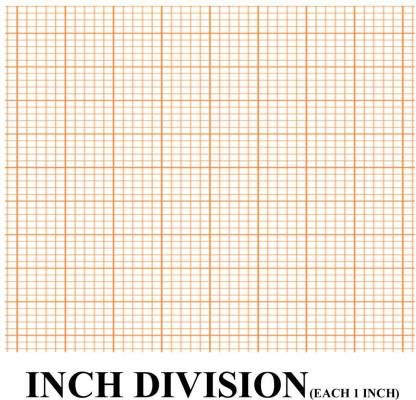 CRAFTWAFT A1 Size Jumbo Graph Sheet INCH Division (100)