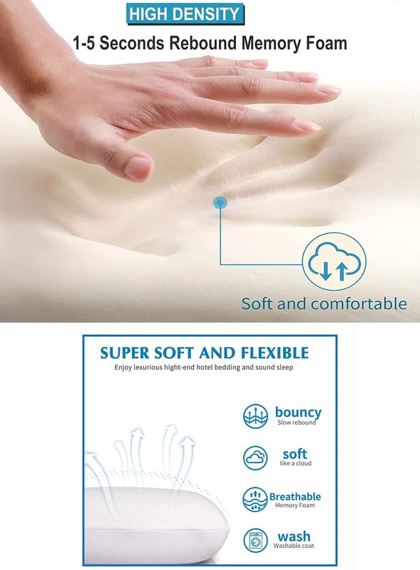 TIOG Presenting This Memory Foam contours itself to The shape of your head and neck and retains its shape.(High)